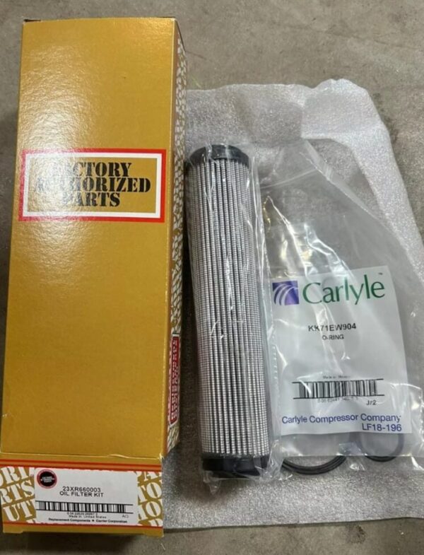 Carrier Chiller 23 XRV Oil filter element