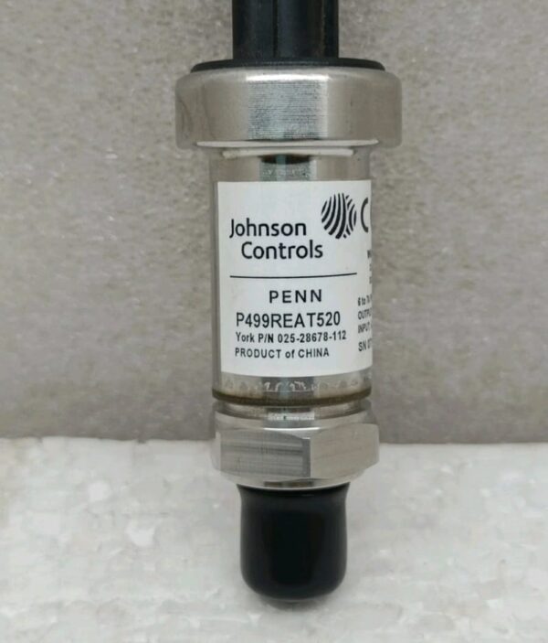York  YK Chiller  Pressure transducer 6 -74 psi